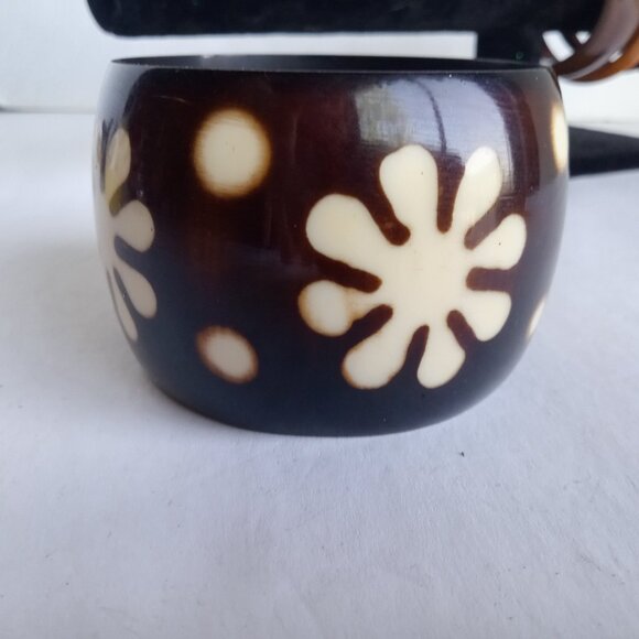 Ginormous Lot of 7 Beautiful Brown Bangles!! - Picture 6 of 11